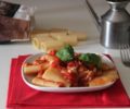 paccheri al ragù di spigola