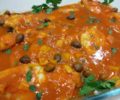 Filetto di pangasio con pomodoro e olive