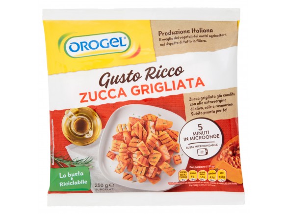 Zucca Grigliata Orogel 250gr